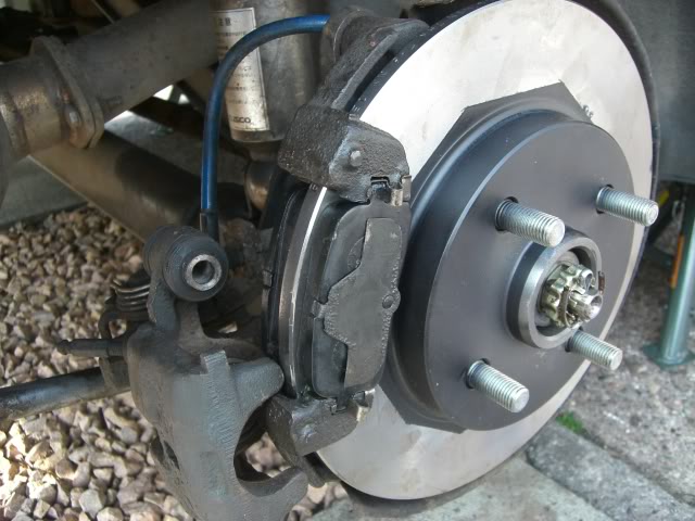 toyota yaris rear disc brake conversion #5
